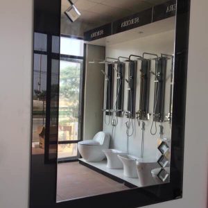 Gương 2 lớp viền đen, phôi bỉ, tráng bạc, chống mốc GSC001